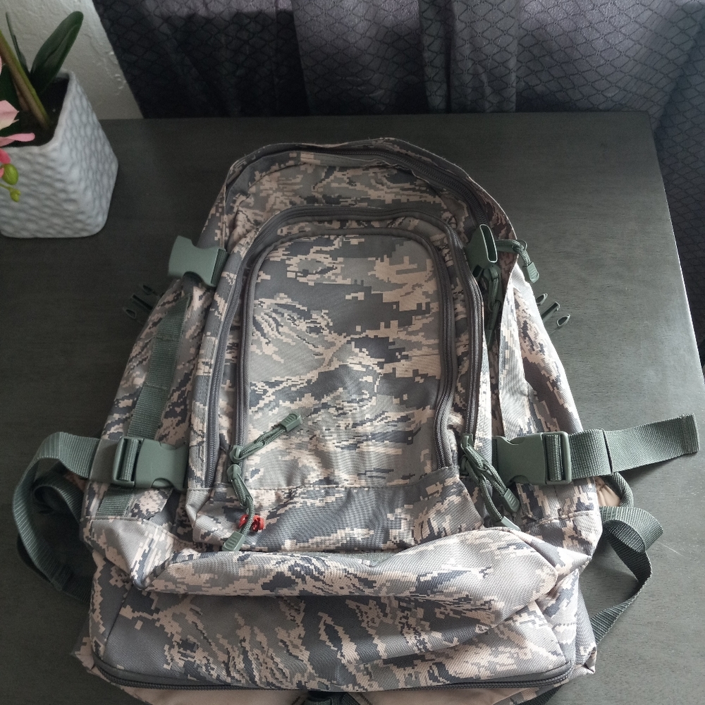 Code Alpha Camouflage Military Type Backpack - image 1